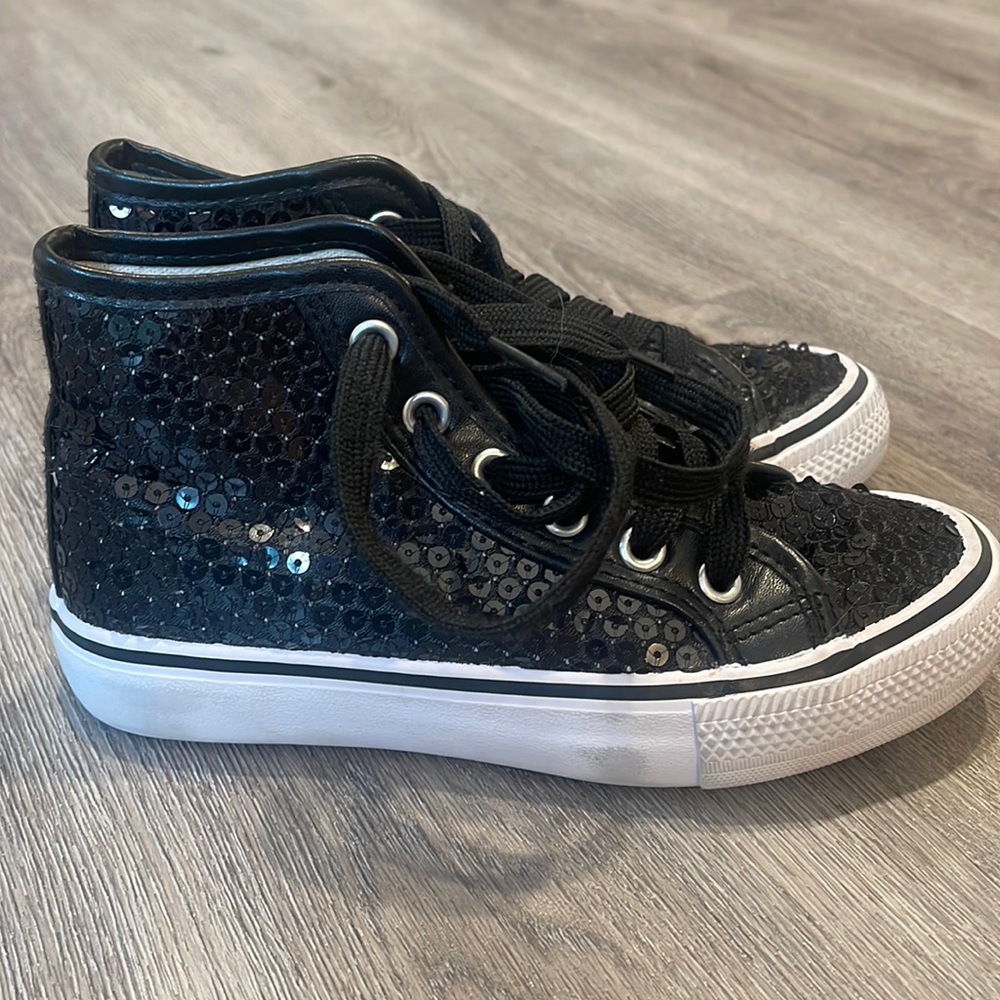 Balera Black Sequin Hip Hop Dance Shoes 🖤